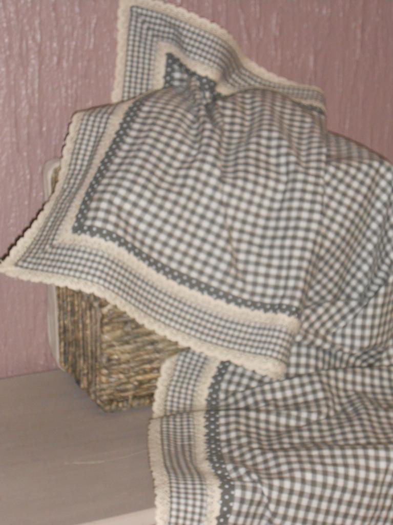 linge de maison (nappe et serviettes)